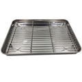 Жаровня (лоток и решетка) из коррозионно-стойкой стали  Арт.A-3627 (пр-во Китай); Китай