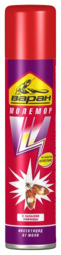 Фото товара Средство инсектицидное "Варан "Молемор" 145 мл., /4600171088508/ — Krasavita.by