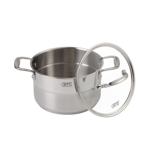 Фото товара Кастрюля из нержавеющей стали Gipfel Gala 1274 20 см/3,5 л — Krasavita.by
