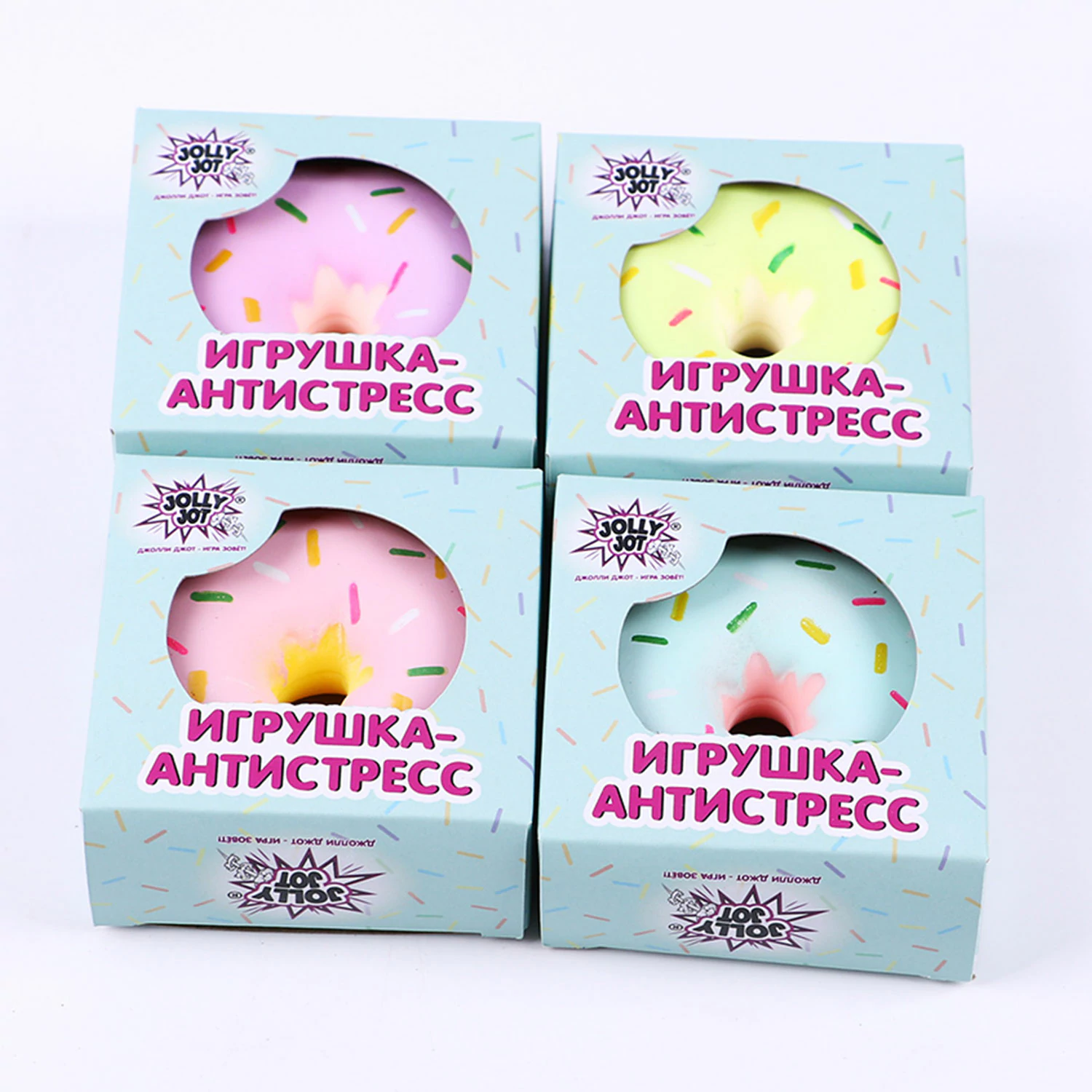 Фото товара Игрушка-антистресс 8см Пончик — Krasavita.by