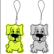 Светоотражающий брелок собака 4813674030299