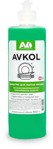 Фото товара Средство для мытья посуды AVKO Авкол 500 г — Krasavita.by