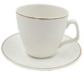 Чашка с блюдцем из фарфора  Арт.DB1032 пр-во Китай; Китай
