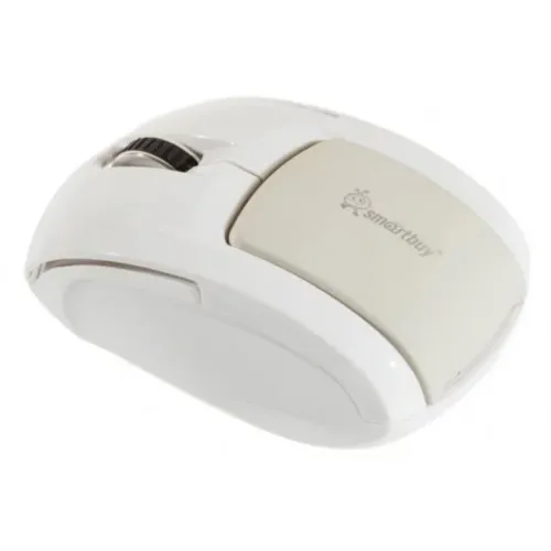 Фото товара Мышь беспроводная Smartbuy 304AG белая (SBM-304AG-W)/40/ — Krasavita.by