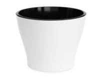 Фото товара Горшок цв. "Лея" 10л двойной (белый) (уп.8) — Krasavita.by