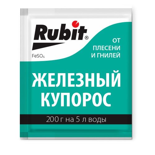 Фото товара Железный купорос Rubit от плесени и гнилей 200г /4670098203599 — Krasavita.by