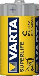 Фото товара Батарейка VARTA SUPERLIFE R14 — Krasavita.by