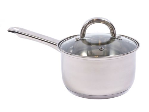 СОТЕЙНИК из нержавеющей стали со стеклянной крышкой 1,7 л/16 см