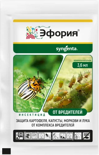 Фото товара Инсектицид Эфория КС, 3,6 мл — Krasavita.by