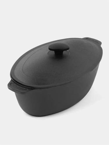 Гусятница чугунная объем 8,0 л ТМ Гардарика 1208-3