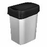 Фото товара КОНТЕЙНЕР ДЛЯ МУСОРА "METAL BIN" 25Л (Черный), — Krasavita.by