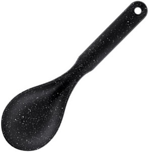 Фото товара Ложка малая 25*7 см Linea PUNTO NERO 93-BK2C-16 — Krasavita.by