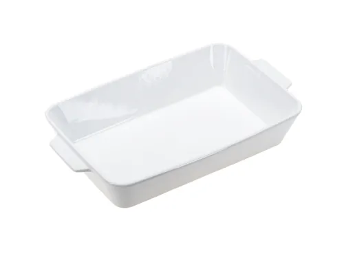 Фото товара БЛЮДО ДЛЯ ЗАПЕКАНИЯ керамическое 28*16,5*5 см (арт. S11054-white) — Krasavita.by