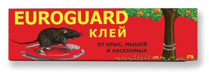 Фото товара ЕUROGUARD клей от крыс, мышей и насекомых 135г,  /4607046922547 — Krasavita.by