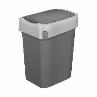 Фото товара КОНТЕЙНЕР ДЛЯ МУСОРА  "SMART BIN" 10Л (Серый) — Krasavita.by