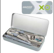 Фото товара Готовальня 10 предметов "XO mate" в метал. футляре — Krasavita.by