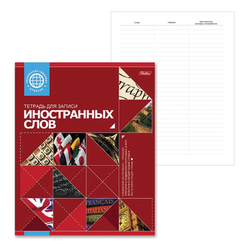Фото товара Тетрадь-словарь для иностранных слов в линейку 48 листов Мозаика — Krasavita.by