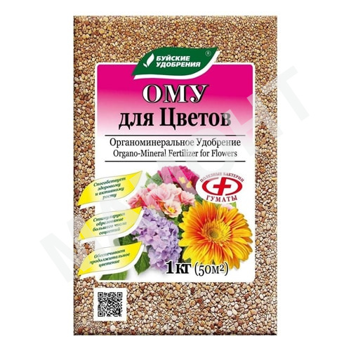Фото товара ОМУ "ДЛЯ ЦВЕТОВ" 1кг  /4607019656516/ — Krasavita.by