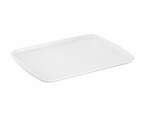 Поднос столовый 430х300мм (белый)