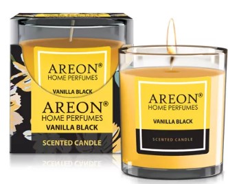 Фото товара Свеча ароматическая Vanilla Black, 120 г — Krasavita.by