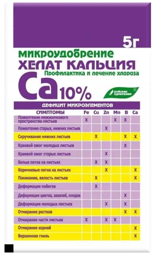 Фото товара ХЕЛАТ КАЛЬЦИЯ ("Хелатэм" марка ДТПА Ca) 5г /4650100153890 — Krasavita.by