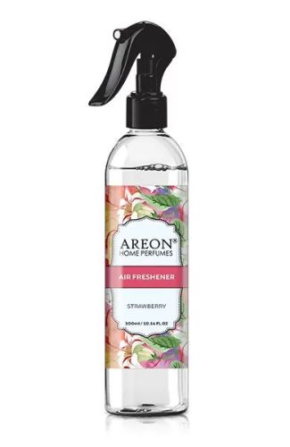 Фото товара Ароматизатор воздуха на жидкой основе AREON Strawberry спрей, 300 мл — Krasavita.by