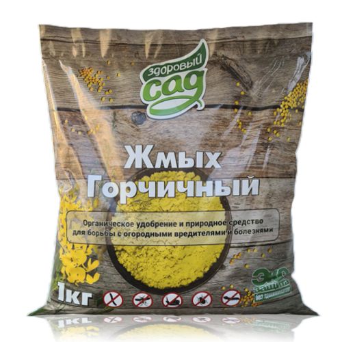 Фото товара Горчичный жмых, 1 кг (4607077941272) — Krasavita.by