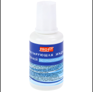 Фото товара КЖ-3814 Корректир. жидкость 10мл на  основе растворителя с кисточкой 4665303538146 — Krasavita.by