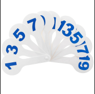 Веер цифры (1-20) (касса), 4813674012486