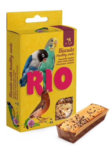 Фото товара RIO Бисквиты для птиц с полезными семенами, 5*7 г — Krasavita.by