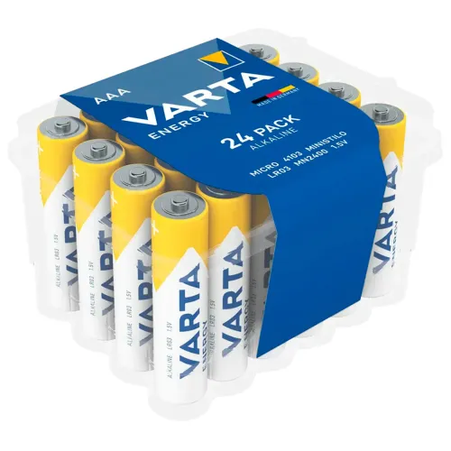 Фото товара Батарейка VARTA ENERGY LR03 AAA BL24 за 1шт — Krasavita.by