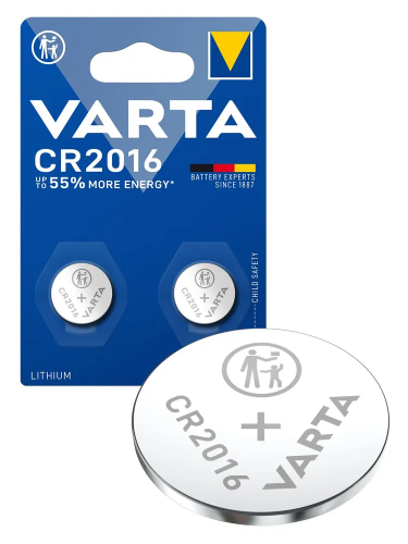 Фото товара Батарейка VARTA LITHIUM CR2016 3V 2BP — Krasavita.by