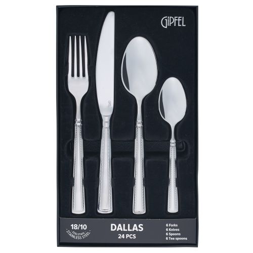 Фото товара Набор столовых приборов Gipfel Dallas 52523 24 предмета — Krasavita.by