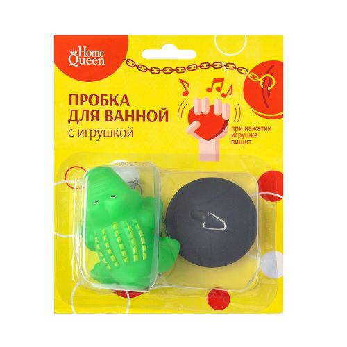 Пробка для ванны с игрушкой, арт. 52517/48/12