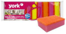 Губки для посуды YORK 10шт.