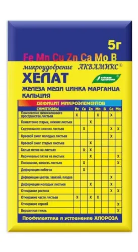 Фото товара Комплекс микроэлементов АКВАМИКС, 5г /4607019650811/ — Krasavita.by