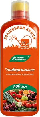 Фото товара Минеральное удобрение Волшебная Лейка Универсальная 0,5л /4607019652549 — Krasavita.by