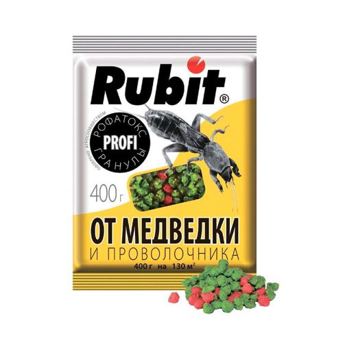 Фото товара Гранулы ЗАРИТ РОФАТОКС ИСТРЕБИТЕЛЬ медведки, проволочника 400г /4670098203414/ — Krasavita.by