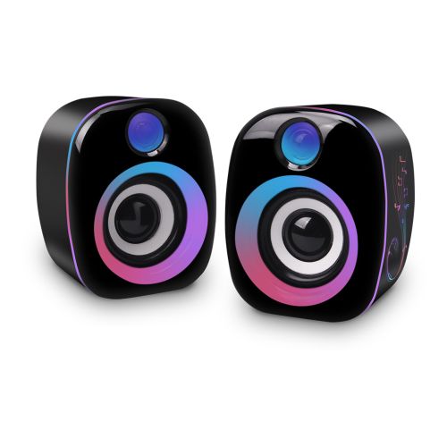 Фото товара Акустическая система 2.0 SmartBuy RHAPSODY, 6Вт, RGB-подсветка, USB (SBA-4800)/40 — Krasavita.by
