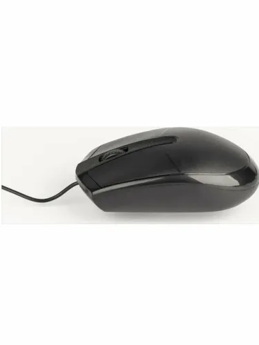 Фото товара Perfeo мышь оптическая "NO NAME-4", оптич., 3 кн, USB, чёрная, BULK — Krasavita.by