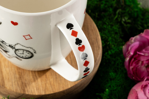 Фото товара Кружка Безумное чаепитие 380мл (фарфор) — Krasavita.by