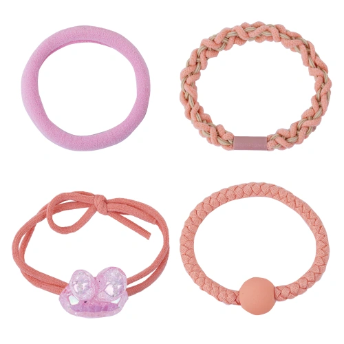 Фото товара Резинки для волос, набор 4 шт, MONTE VITA, 457069 — Krasavita.by