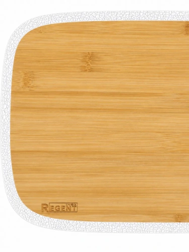 Фото товара Доска разделочная бамбуковая Bamboo 35,5х25х1,2 см окантовка черная с белым — Krasavita.by