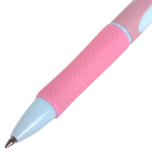 Фото товара Ручка автоматическая шар. синяя  Brauberg "Ultra-RT Pastel" корпус ассорти — Krasavita.by