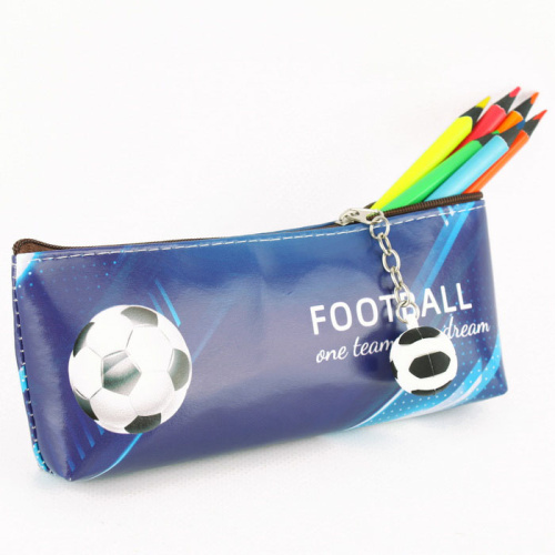 Фото товара Пенал с брелоком кожзам Football — Krasavita.by