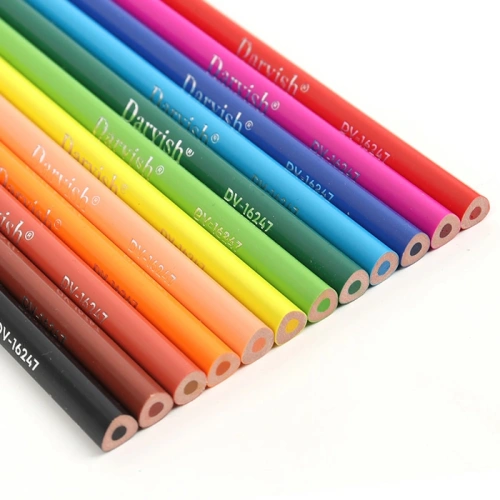 Фото товара Карандаши цветные Крутое авто пластиковые трехгранные 12 цветов — Krasavita.by