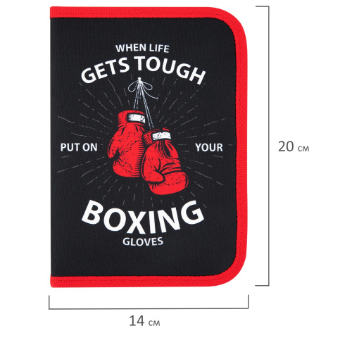 Фото товара Пенал 1 отделение Boxing — Krasavita.by