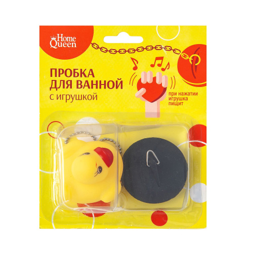 Пробка для ванны с игрушкой, арт. 52517/48/12
